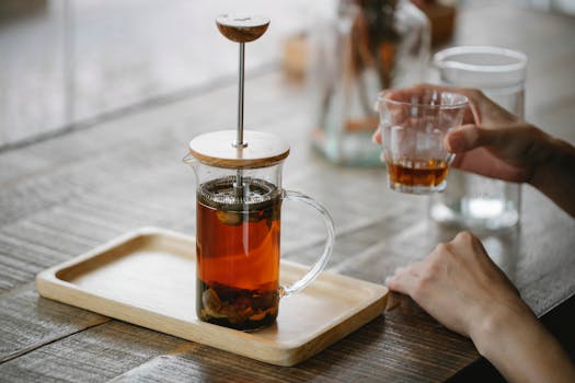 herbal tea preparation